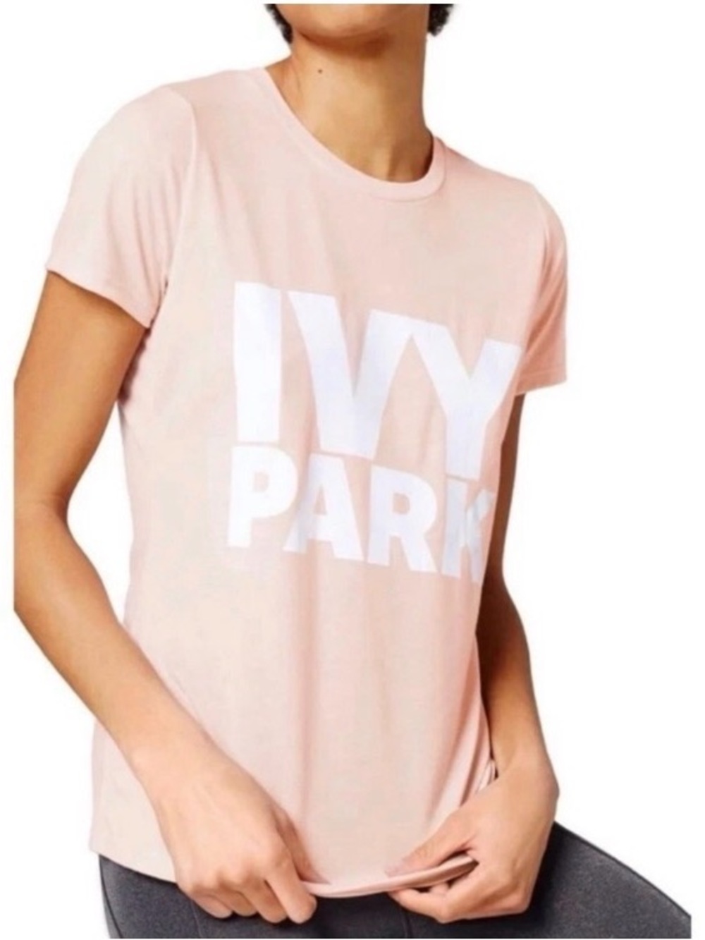 IVY PARK Blush Pink Graphic T-Shirt